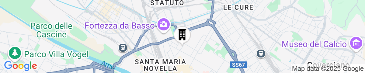 Map for Hotel Caravaggio