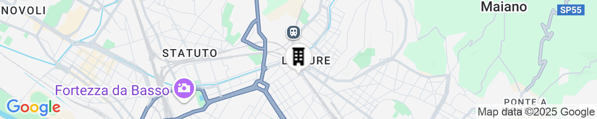 Map for Hotel Astro Mediceo