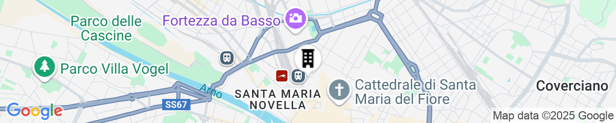 Map for Hotel Cosimo De' Medici