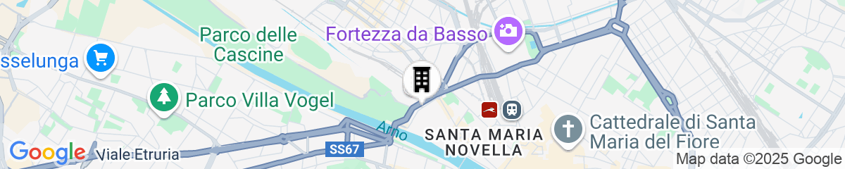 Map for Starhotels Michelangelo