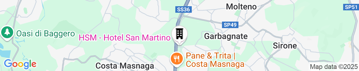 Map for HSM Hotel San Martino