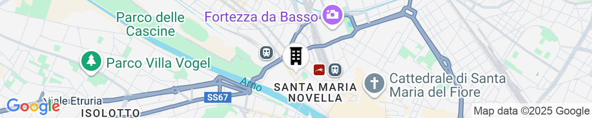 Map for Sina Villa Medici, Autograph Collection