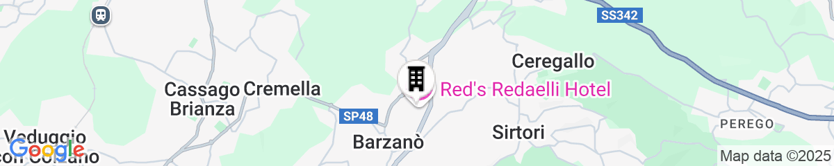 Map for Red S Redaelli Hotel