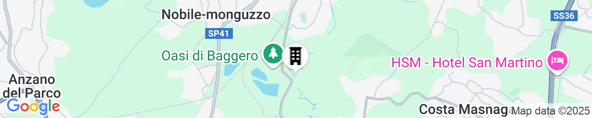 Map for Hotel Il Corazziere