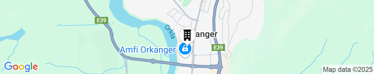Map for Bårdshaug Herregård