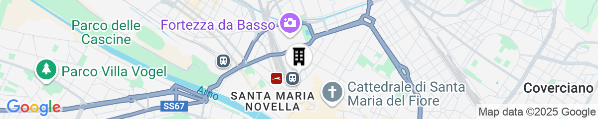 Map for Hotel Bijou Roof Terrace