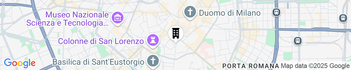 Map for Palazzo Touring Club Milan, A Radisson Collection Hotel