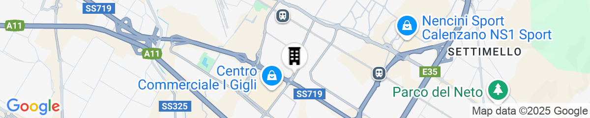 Map for Starhotels Vespucci