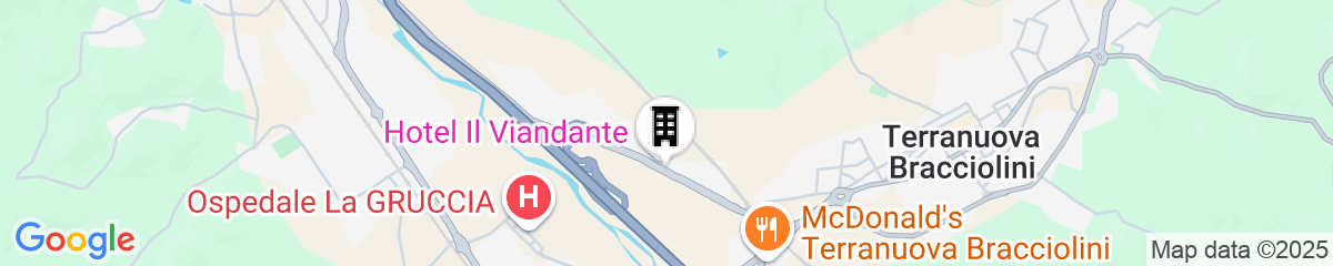 Map for Hotel Michelangelo