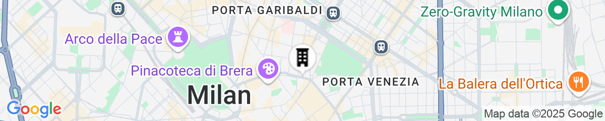 Map for Hotel Cavour