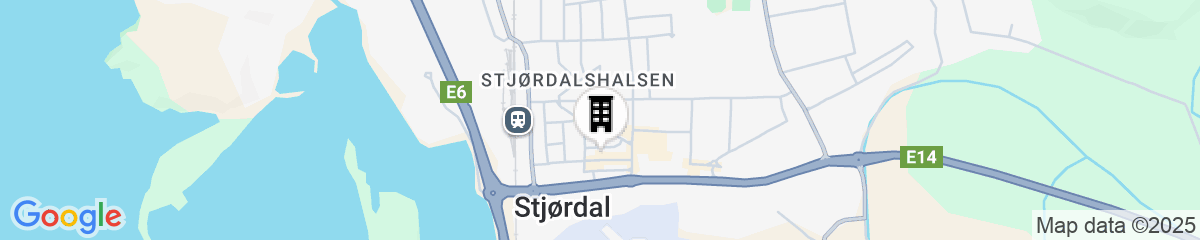 Map for Quality Hotel Airport Vaernes