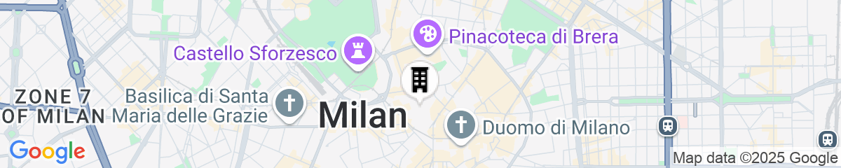 Map for Clerici Boutique Hotel