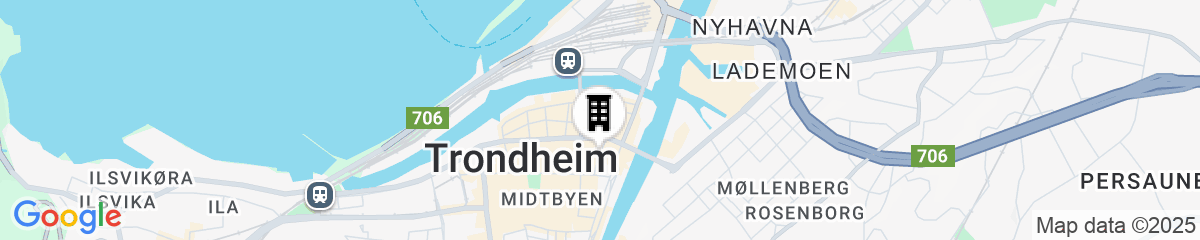 Map for Comfort Hotel Trondheim