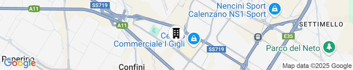 Map for ibis Firenze Prato Est