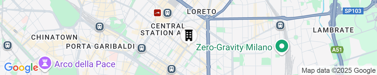 Map for UNA Hotels Galles Milano