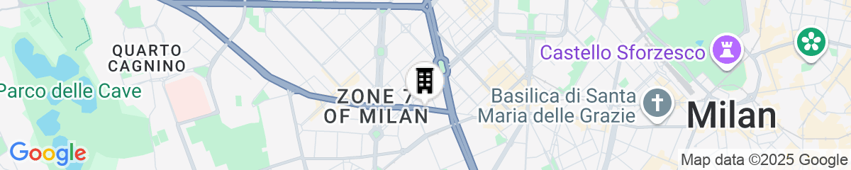 Map for c-hotels Rubens