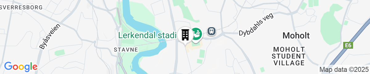 Map for Scandic Lerkendal