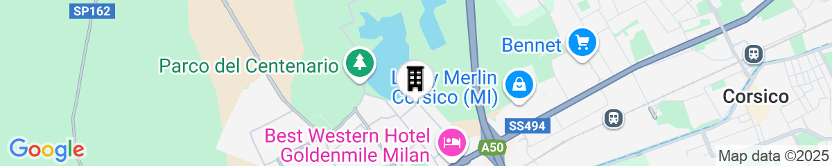 Map for iH Hotels Milano Blu Visconti
