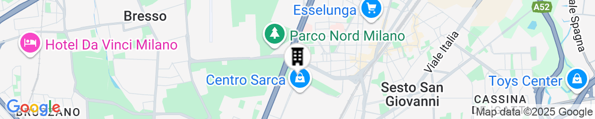 Map for Grand Hotel Villa Torretta Milan Sesto, Curio Collection by Hilton