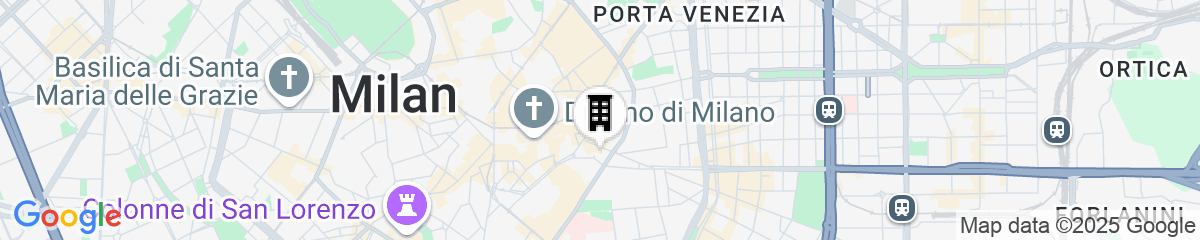 Map for Tivoli President Milano Hotel