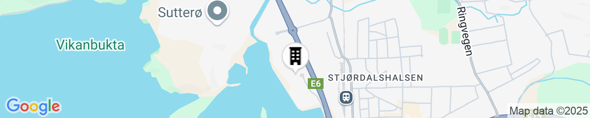 Map for Aiden By Best Western Trondheim Airport