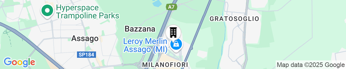 Map for H2C Hotel Milanofiori