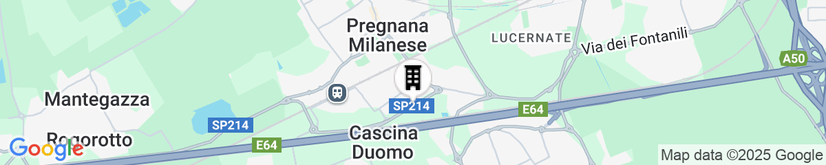 Map for Monica Hotel Fiera