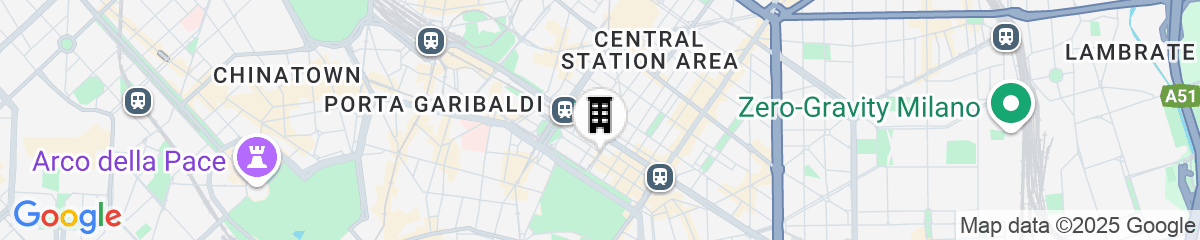 Map for NH Milano Machiavelli