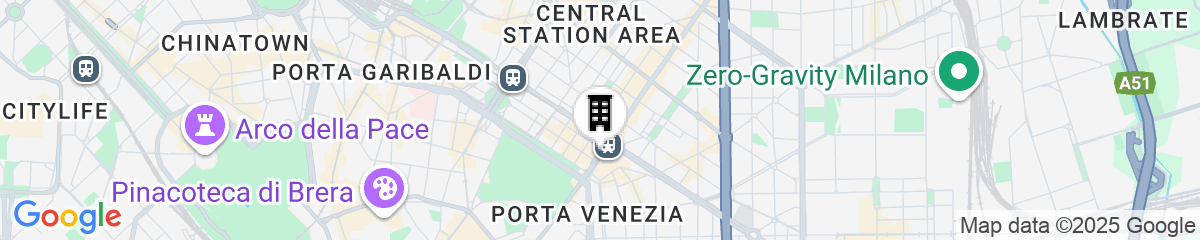 Map for Hotel Cristoforo Colombo – Preferred Hotels & Resorts