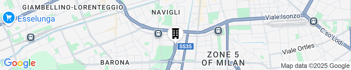 Map for B&B Hotel Milano La Spezia