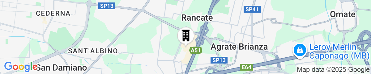 Map for Mercure Milano Agrate Brianza