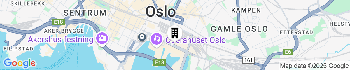 Map for Clarion Hotel Oslo