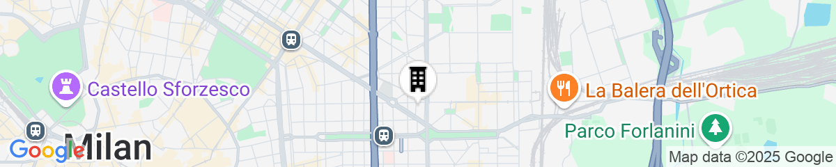 Map for Kleos Hotel Milano by Kleos Group Collection