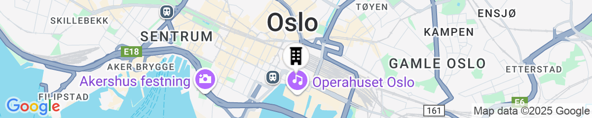 Map for Thon Hotel Opera