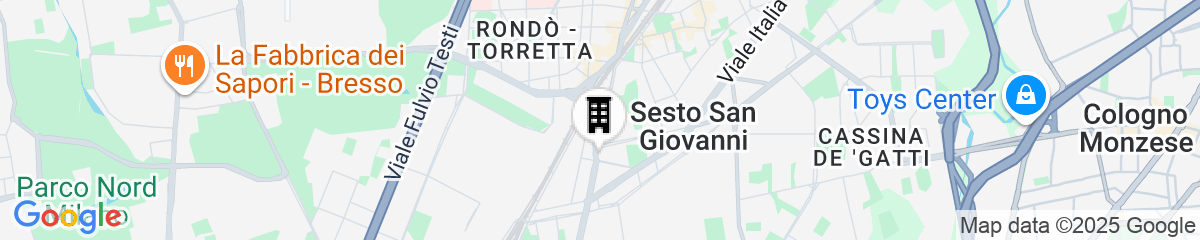 Map for B&B Hotel Milano - Sesto