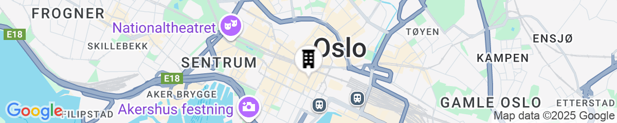 Map for Thon Hotel Astoria