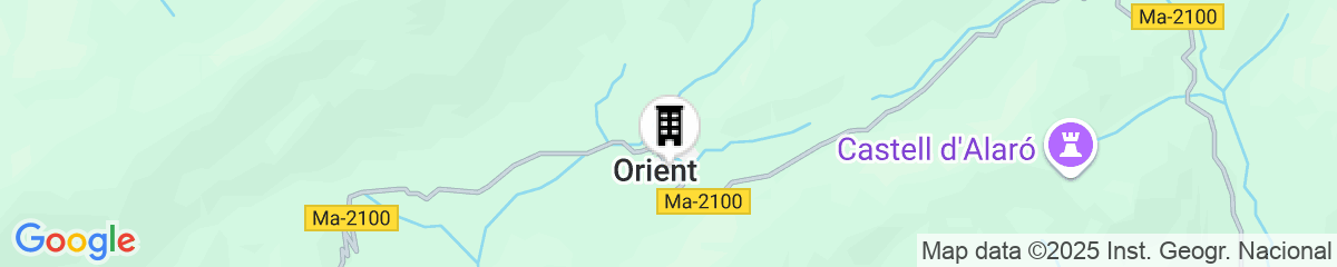 Map for Nou Dalt Muntanya Rural Hotel