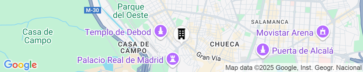 Map for VP Plaza España Design