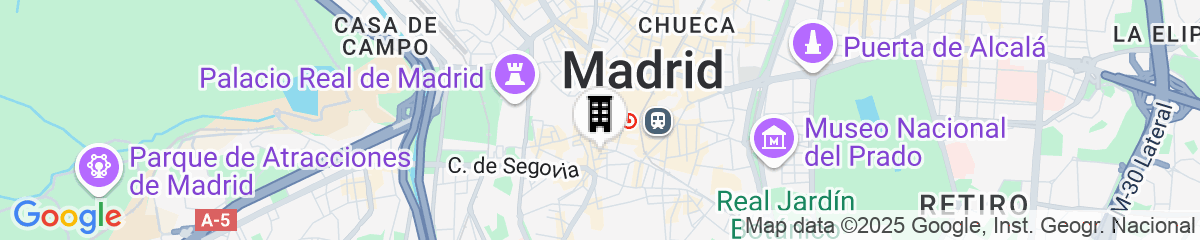 Map for Pestana Collection Plaza Mayor