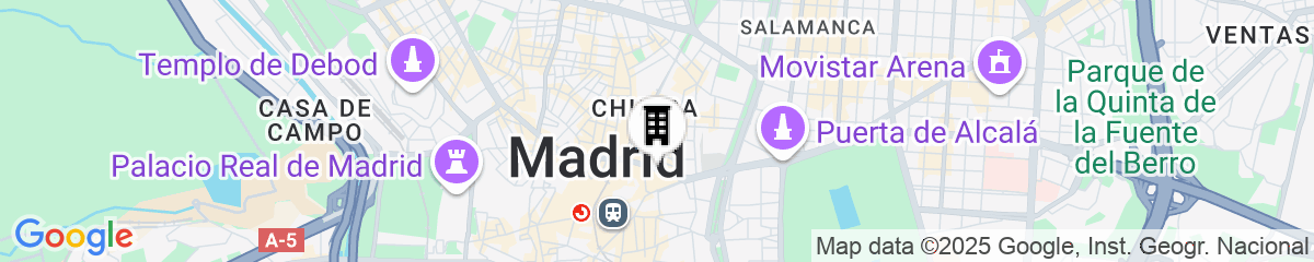 Map for Hotel Vincci The Mint