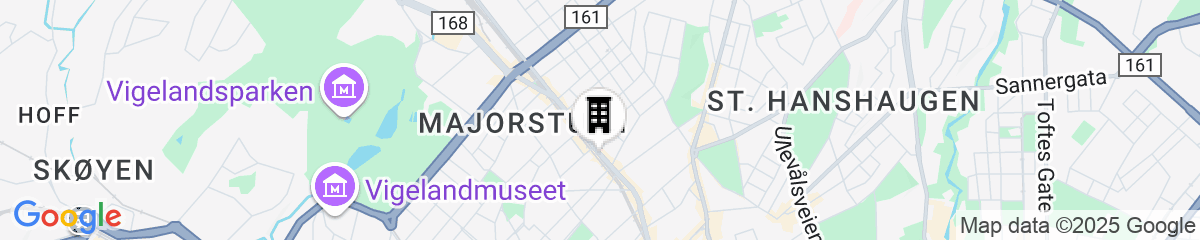 Map for Thon Hotel Gyldenløve