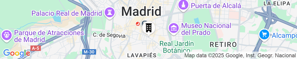 Map for Catalonia Plaza Mayor