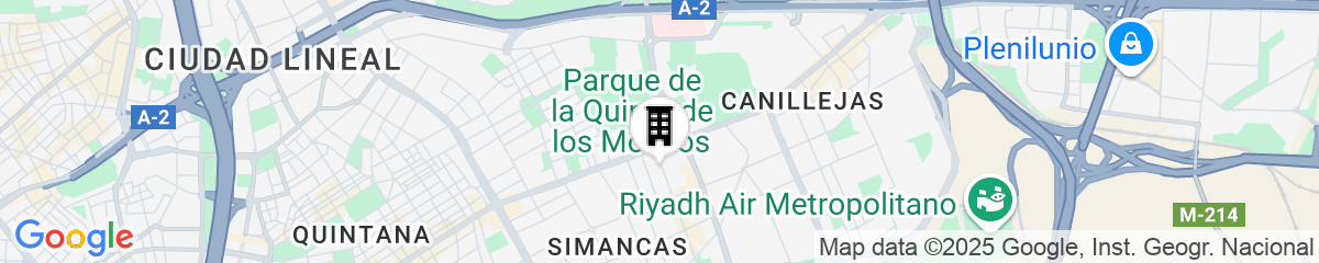 Map for DWO Yuste Alcalá