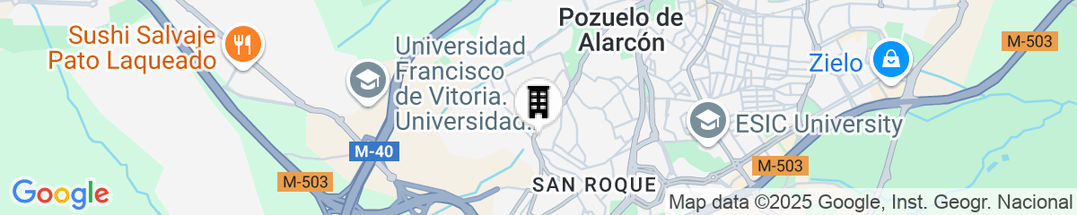 Map for Sercotel Hotel Pozuelo