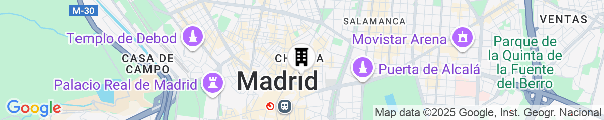 Map for Room Mate Oscar, Madrid