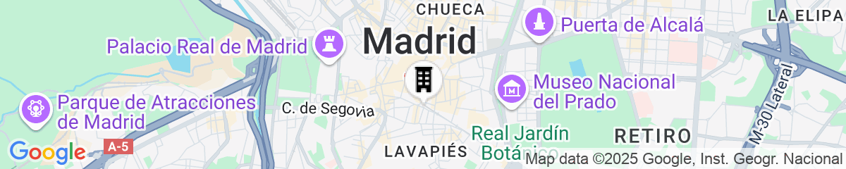 Map for Catalonia Puerta del Sol