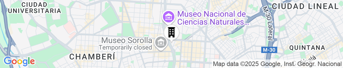 Map for Hyatt Regency Madrid Residences