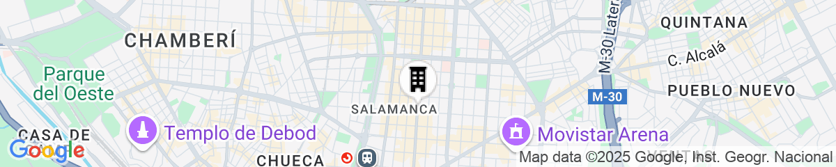 Map for Bless Hotel Madrid, a member of The Leading Hotels of the World