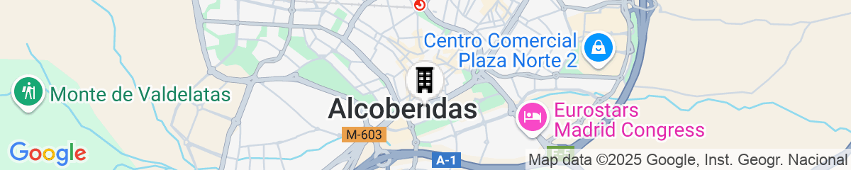Map for Hotel UVE Alcobendas
