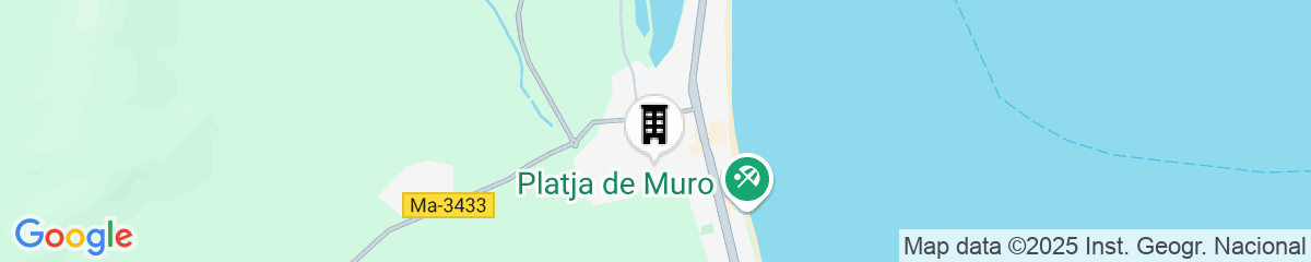 Map for Grupotel Amapola